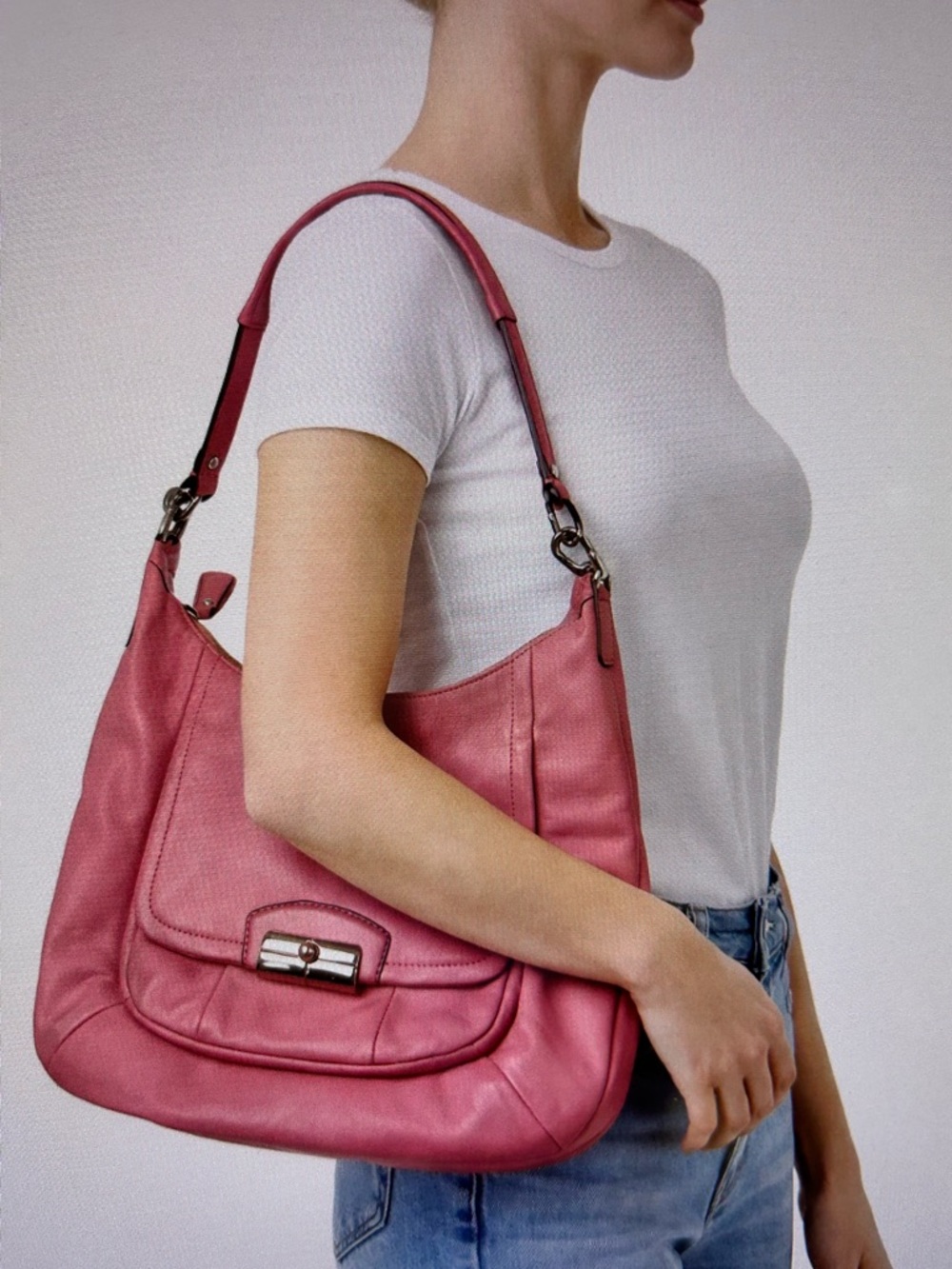 NWOT Coach Kristin Spector Leather Bag